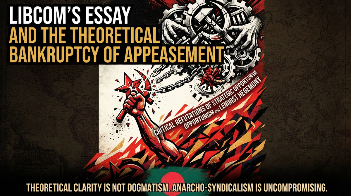 Libcom’s Essay and the Theoretical Bankruptcy of Appeasement