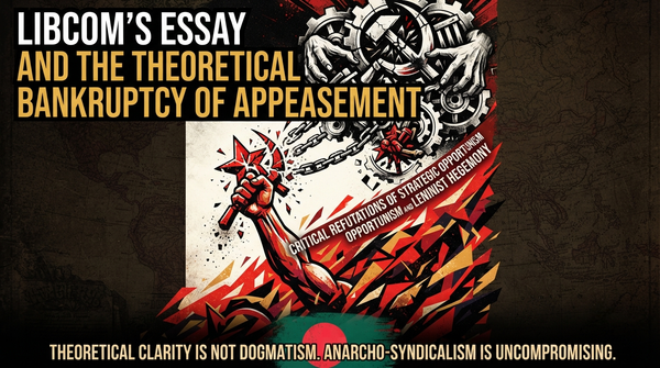 Libcom’s Essay and the Theoretical Bankruptcy of Appeasement